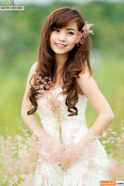 Hot girl Na Na kiêu sa trong bộ váy cưới 21