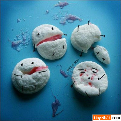 Hình ảnh vui nhộn về món ăn