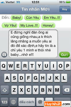 Tin anh nhé honey! 2