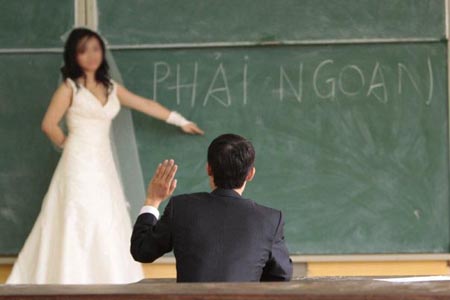 Chỉ có ở Việt Nam - Ảnh vui vợ chồng 14