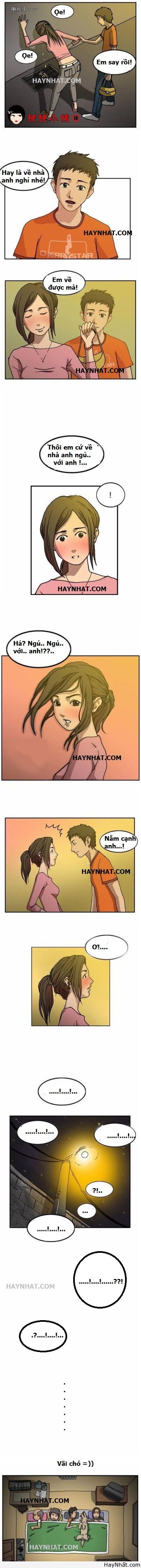 Ngủ lại nhà bạn trai! Dưa bở?