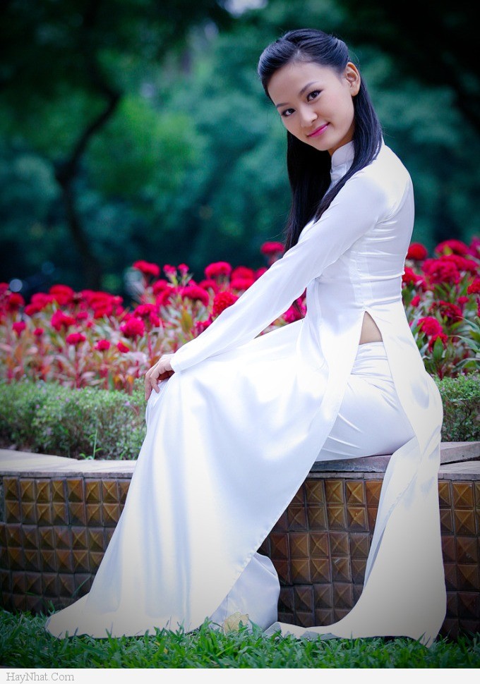 hinh anh dep duyen dang ao dai