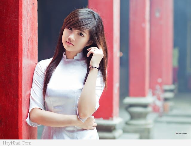 anh dep duyen dang ao dai viet nam