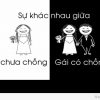 su khac nhau giua gai co chong va gai chua chong