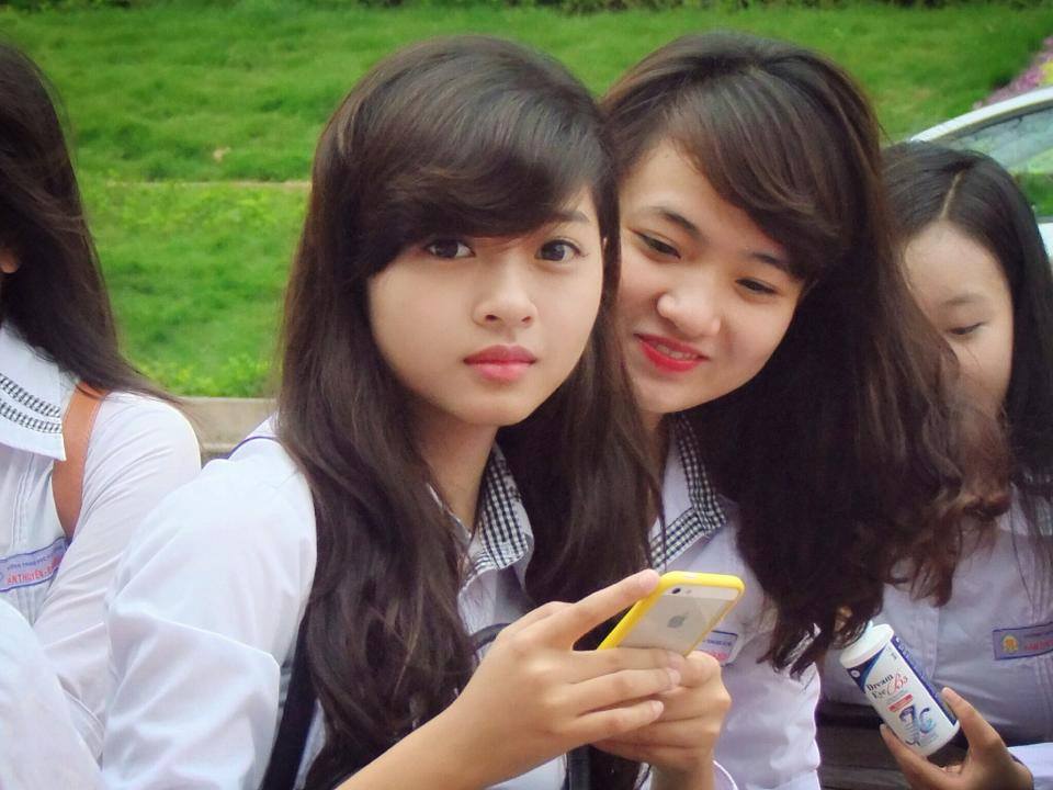 nu sinh xinh dep 2014