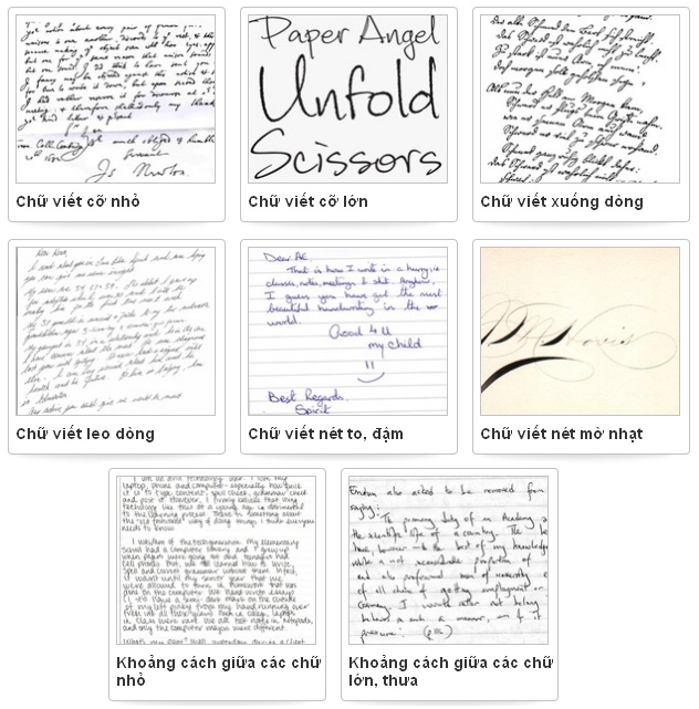 doan tinh cach qua net chu