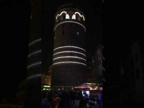 Rùng mình hiệu ứng 3D tại tháp Galata