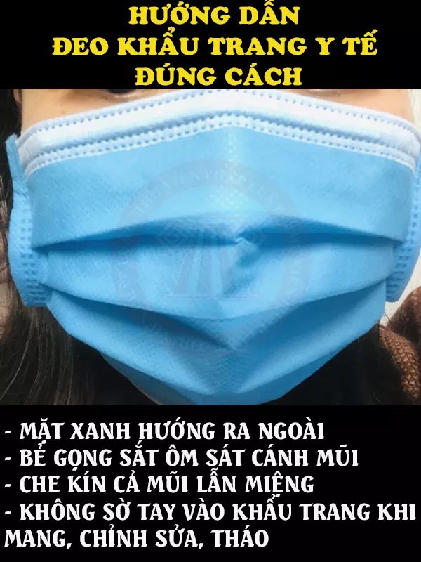 deo khau trang y te dung cach