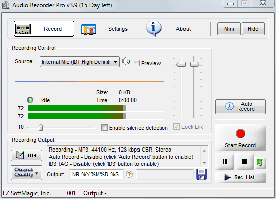 phần mềm ghi âm trên máy tính