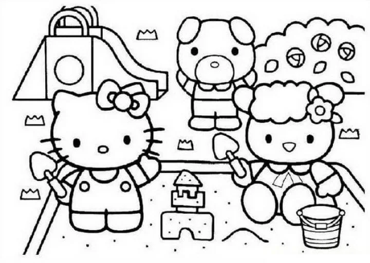 Tổng hợp 90 Hình ảnh tranh tô màu hello kitty đơn giản đẹp #45 Tổng hợp 90 Hình ảnh tranh tô màu hello kitty đơn giản đẹp
