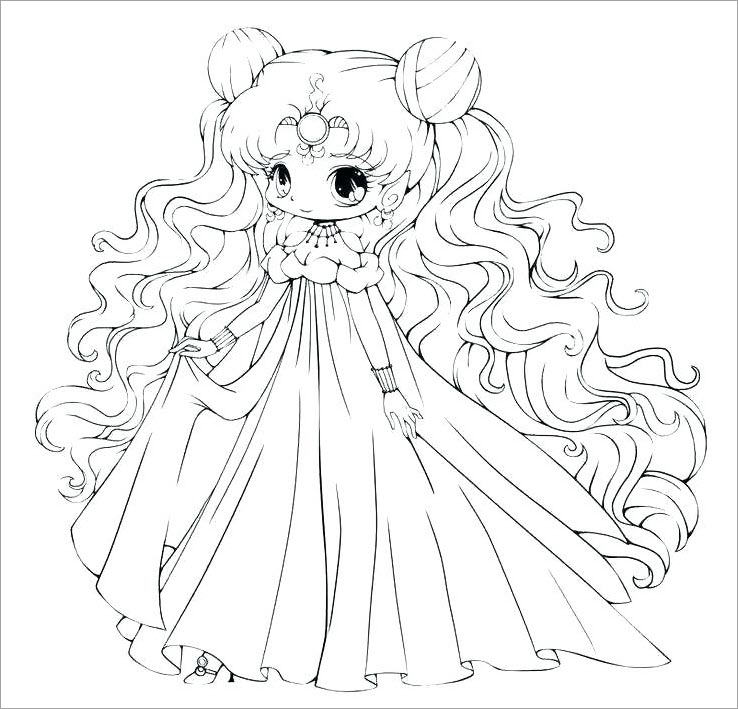 Tranh tô màu công chúa