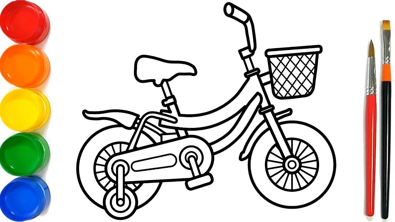 Tranh tô màu phương tiện giao thông kích thích tư duy học hỏi cho bé 21 Tranh tô màu phương tiện giao thông