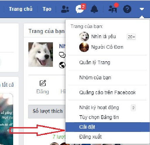 đổi tên Facebook trên máy tính và điện thoại