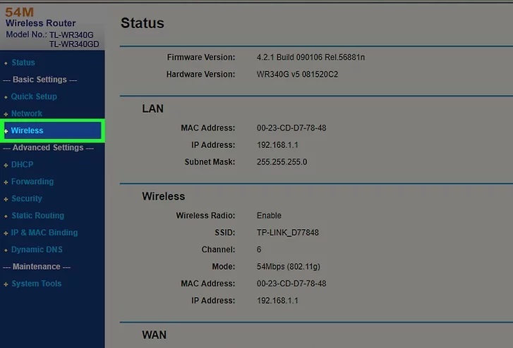 Cách đổi mật khẩu wifi TP-Link bằng máy tính và điện thoại 16 Cách đổi mật khẩu wifi TP-Link bằng máy tính và điện thoại