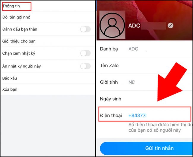 cách tìm số điện thoại trên zalo điện thoại và máy tính