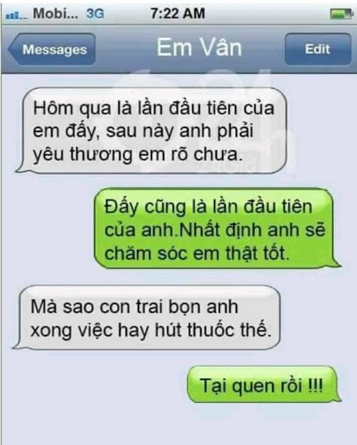 Những tin nhắn bá đạo