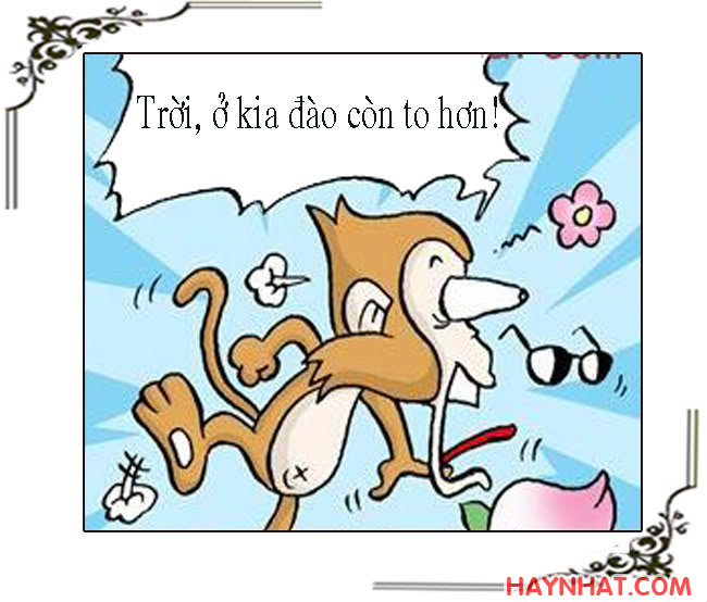 Tây du ký, Tây Du Ký Hài, Tôn Ngộ Không,SỰ TÍCH "ĐÀO TIÊN"