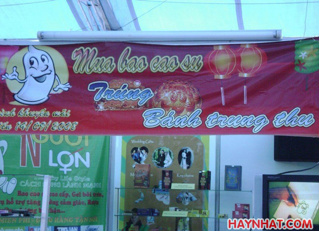 Mua bao cao su trúng thưởng nhá!