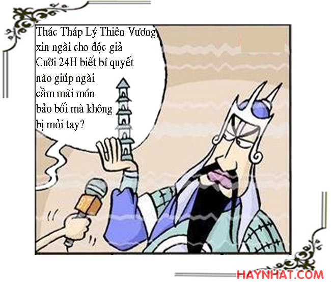 Tây Du Ký hài (14): PHỎNG VẤN THIÊN TƯỚNG