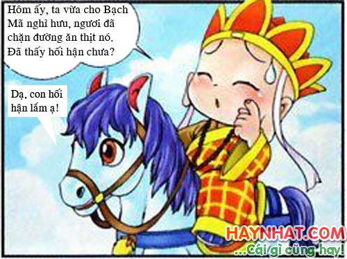 Tây du ký, Tây Du Ký Hài, Tôn Ngộ Không, Tâm sự với Bạch Long