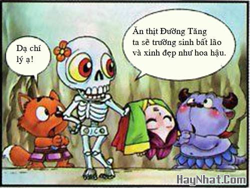  tay du ky, tay du ky hai, ton ngo khong,Bạch Cốt Tinh xuất hiện