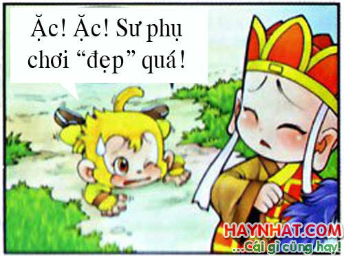 Tây du ký, Tây Du Ký Hài, Tôn Ngộ Không,Sư phụ “chơi đẹp”