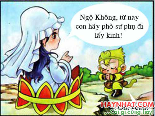 Tây du ký, Tây Du Ký Hài, Tôn Ngộ Không,Sư phụ “chơi đẹp”