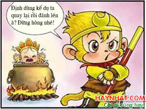 Tây du ký, Tây Du Ký Hài, Tôn Ngộ Không,Yêu quái xài đại bác