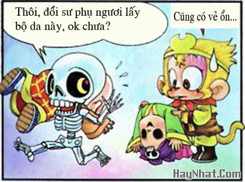  tay du ky, tay du ky hai, ton ngo khong,Bạch Cốt Tinh xuất hiện