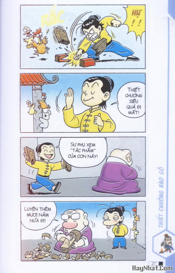 Ô long viện: Thiết chưởng bào gỗ