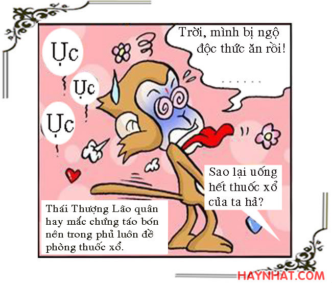 Tây du ký, Tây Du Ký Hài, Tôn Ngộ Không,SỰ TÍCH "ĐÀO TIÊN"